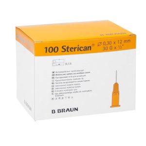 Sterican 100 Agujas Hipodérmica 0,3 x 12 de 30 g – Precisión fina y uso indoloro