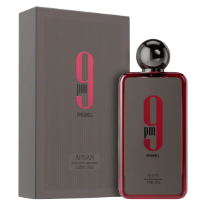 Perfume AFNAN 9 PM Rebel Men EDP Hombre, 100ml
