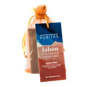 Puritas Jabón Volcánico 100 Gramos – Efecto Exfoliante