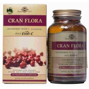 Cran Flora 60 Caps Vegetales Solgar – Infecciones Urinarias
