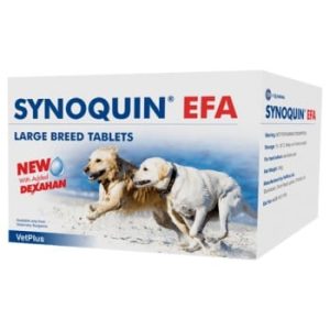 Synoquin EFA Razas Grandes 120 Comprimidos VetPlus – Para Patologías Articulares