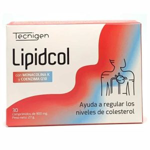Tecnigen Lipidcol Plus 30 Cápsulas – Regular Niveles de Colesterol